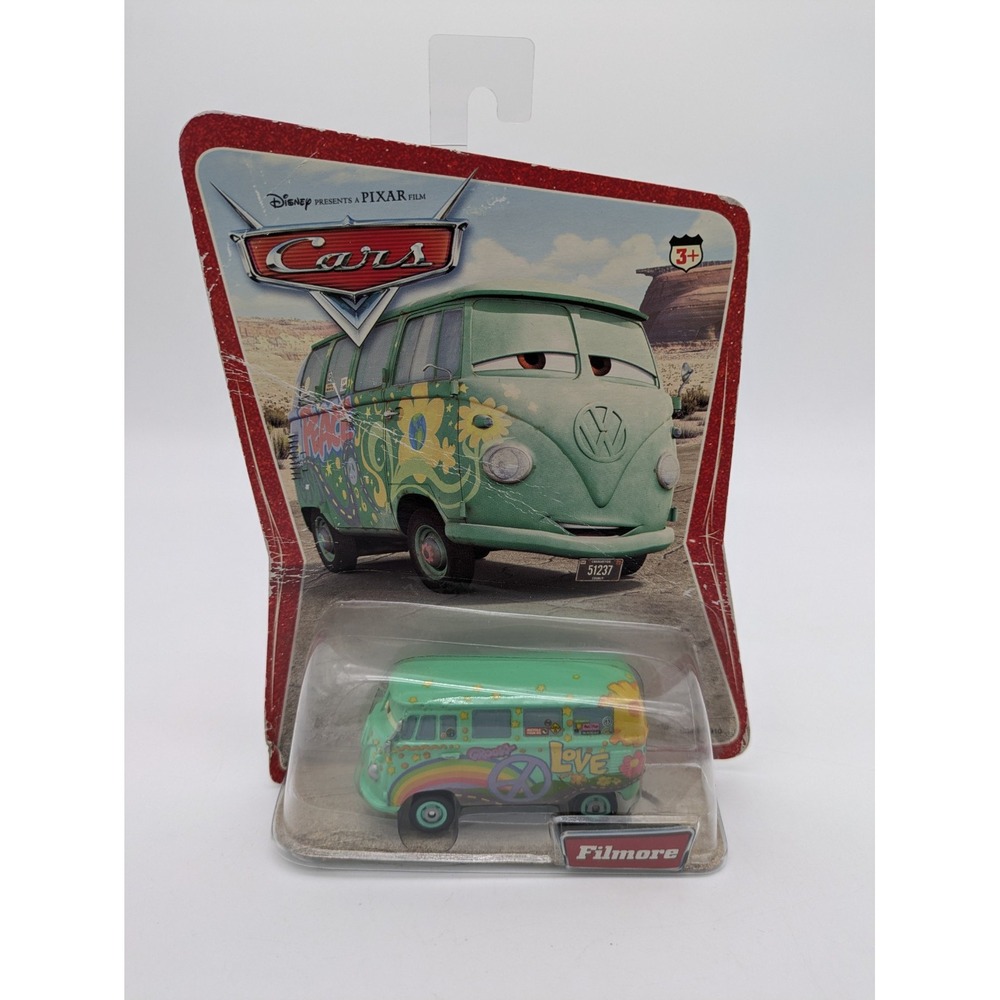 Disney Pixar Cars Desert Series Filmore ERROR Print Diecast Vehicle